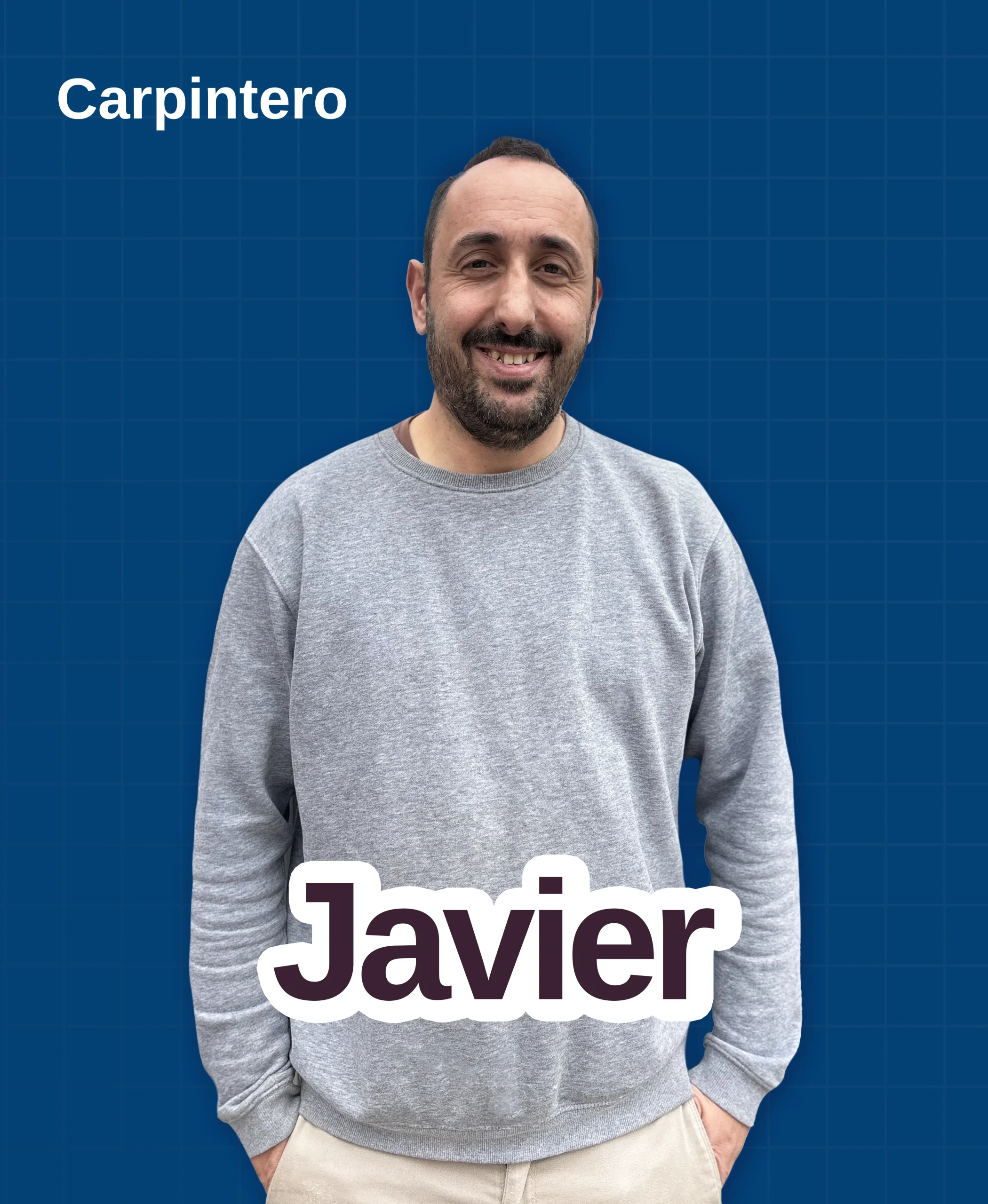 Javier, carpintero, testimonio de recuperación en Asociación Reto a la Esperanza