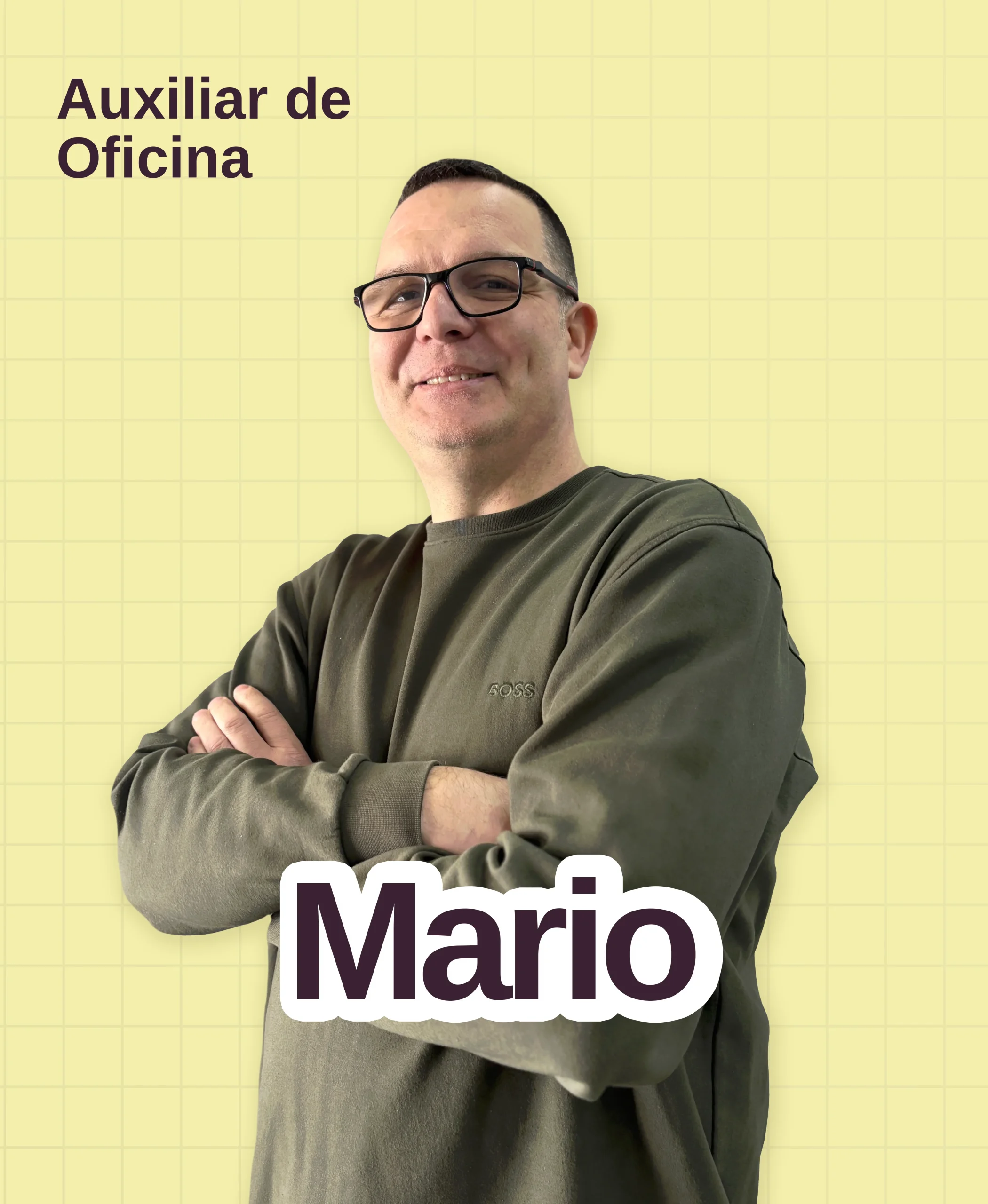Mario, auxiliar de oficina, testimonio de recuperación en Asociación Reto a la Esperanza